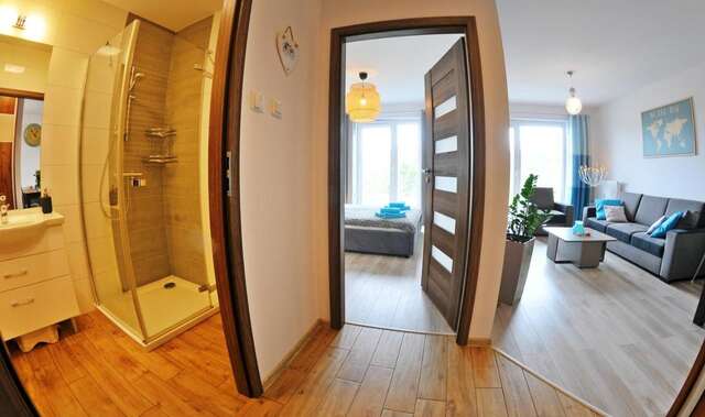 Апартаменты Apartament Solna 305 Kołobrzeg Centrum Колобжег-15